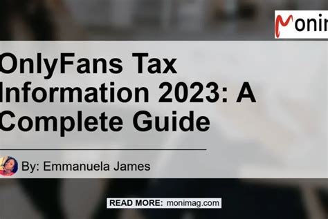 onlyfans income tax|OnlyFans Taxes: Complete Guide for Creators